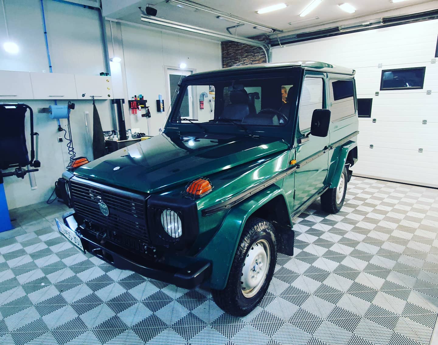Mercedes G-razred po globinskem čiščenju