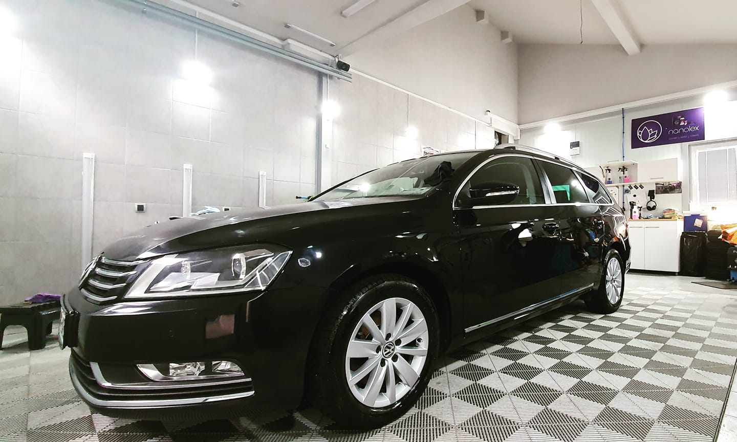 VW Passat po keramični zaščiti