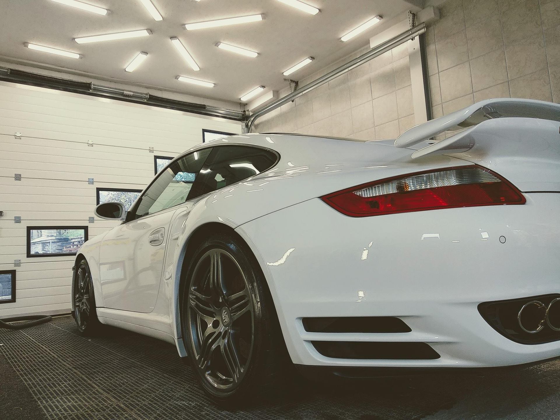 Porsche 911 Turbo po keramični zaščiti