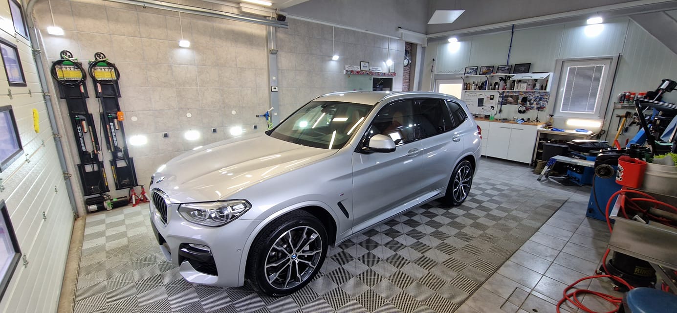 BMW X3 M po globinskem čiščenju